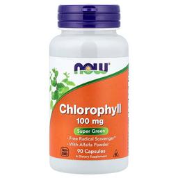 Now Foods Chlorophyll 90 Capsules