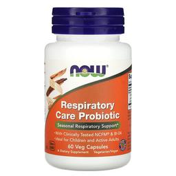 Now Foods Respiratory Care Probiotic 60 Veg Capsules