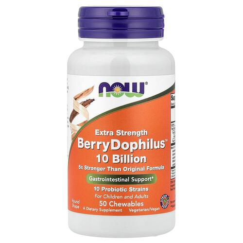 Now Foods Berry Dophilus 50 Chewables
