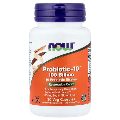 Now Foods Probiotic 10 30 Veg Capsules