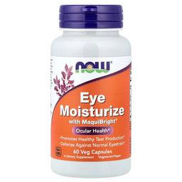 Now Foods Eye Moisturize With Maquibright 60 Veg Capsules