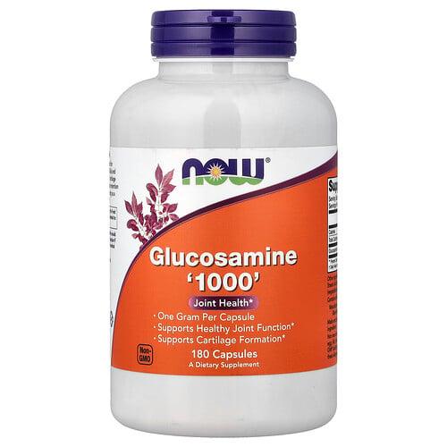 Now Foods Glucosamine 1000 180 Capsules 1 000 Mg Per Capsule