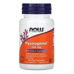 Now Foods Pycnogenol With Amla 60 Veg Capsules