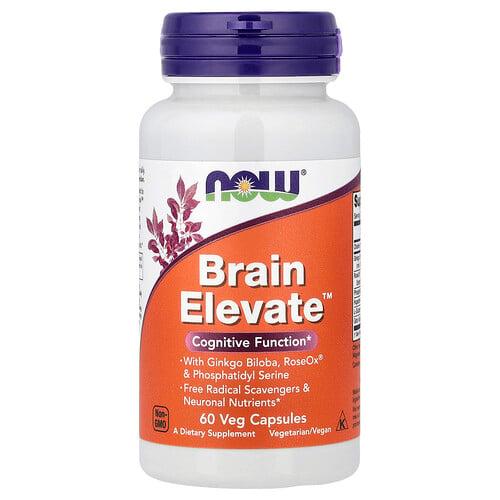Now Foods Brain Elevate 60 Veg Capsules