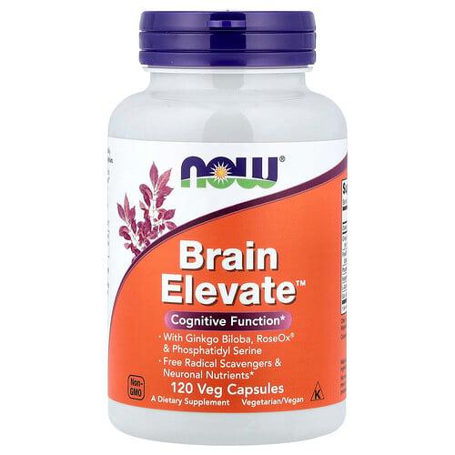 Now Foods Brain Elevate 120 Veg Capsules