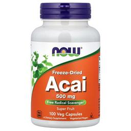 Now Foods Acai Freeze Dried 100 Veg Capsules 500 Mg Per Capsule