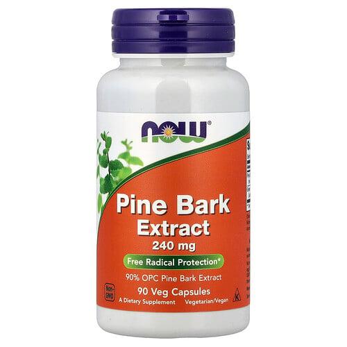 Now Foods Pine Bark Extract 240 Mg 90 Veg Capsules