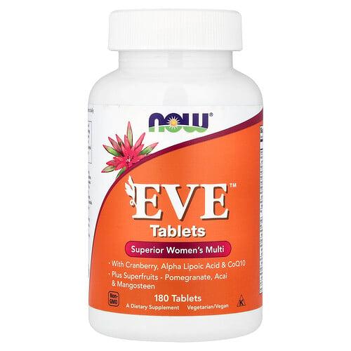Now Foods Eve Superior Women S Multi 180 Tablets
