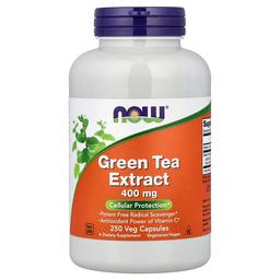 Now Foods Green Tea Extract 400 Mg 250 Veg Capsules