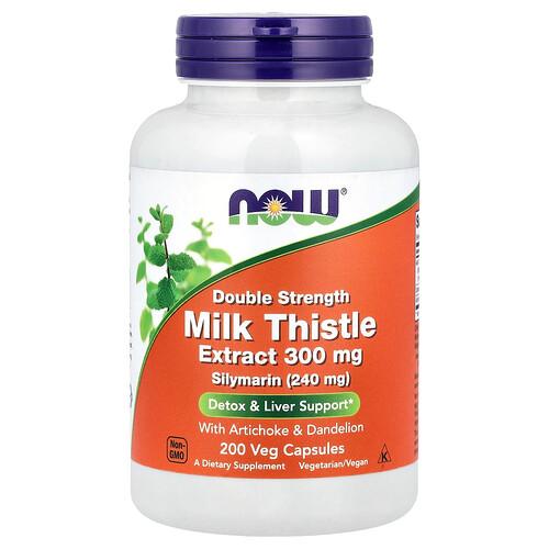 Now Foods Milk Thistle Extract 300 Mg 200 Veg Capsules