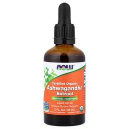 Now Foods Certified Organic Ashwagandha Extract 2 Fl Oz 59 Ml