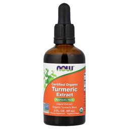 Now Foods Certified Organic Turmeric Extract 2 Fl Oz 59 Ml