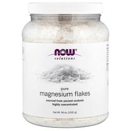 Now Foods Solutions Pure Magnesium Flakes 54 Oz 1 531 G