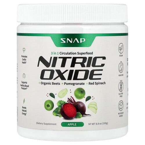 Snap Supplements Nitric Oxide Apple 8 8 Oz 250 G