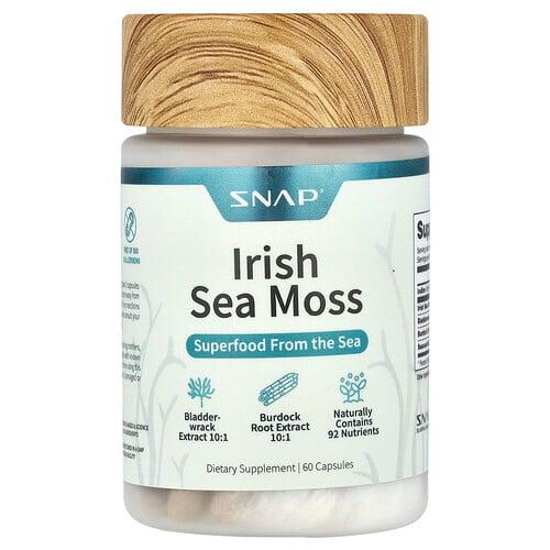 Snap Supplements Irish Sea Moss 60 Capsules