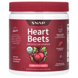 Snap Supplements Heart Beets Mixed Berry 8 8 Oz 250 G