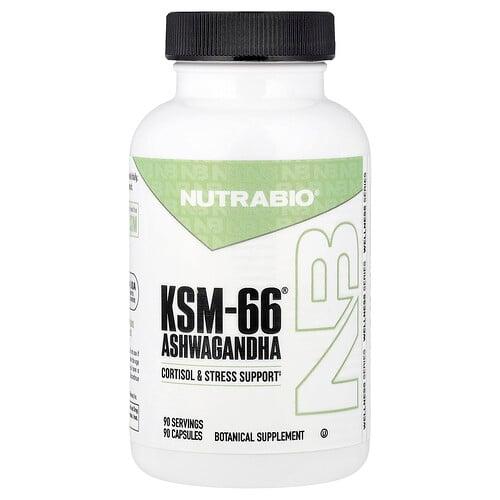 Nutrabio Ksm 66 Ashwagandha 90 Capsules