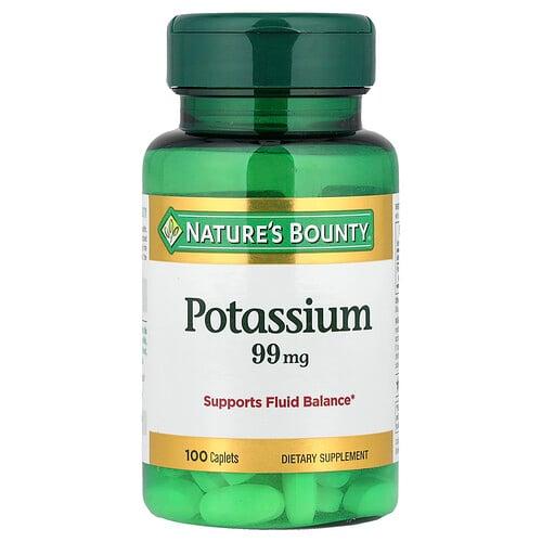 네이쳐스 바우티 Nature's Bounty, 칼륨, 99mg, 100정 product image