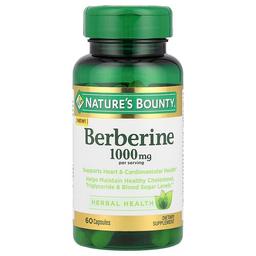 Nature S Bounty Berberine 60 Capsules 500 Mg Per Capsule