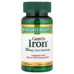 Nature S Bounty Gentle Iron 90 Capsules