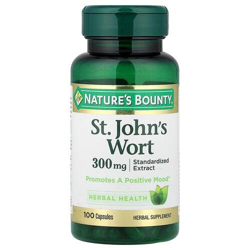 Nature S Bounty St John S Wort 300 Mg 100 Capsules