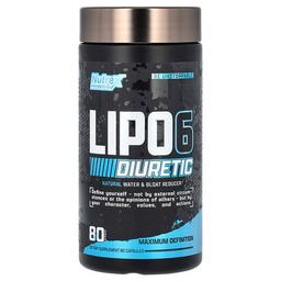 Nutrex Research Lipo 6 Diuretic 80 Capsules
