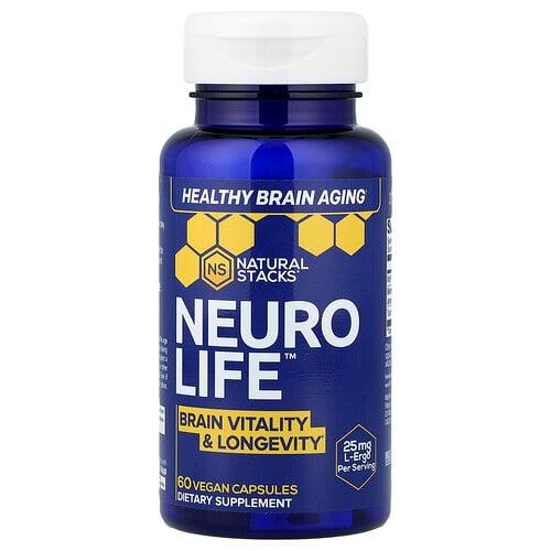 Natural Stacks Neurolife 60 Vegan Capsules product image