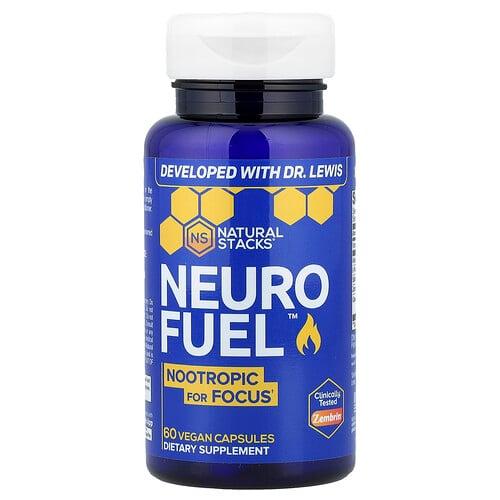 Natural Stacks Neuro Fuel 60 Vegan Capsules