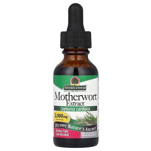 Nature S Answer Motherwort Extract 2 000 Mg 1 Fl Oz 30 Ml