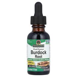 Nature S Answer Burdock Root Fluid Extract Alcohol Free 2 000 Mg 1 Fl Oz 30 Ml