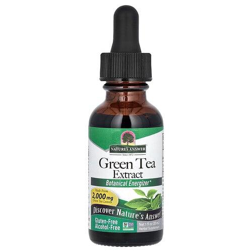 Nature S Answer Green Tea Extract Alcohol Free 760 Mg 1 Fl Oz 30 Ml