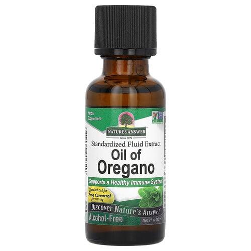 Nature S Answer Oil Of Oregano Alcohol Free 1 Fl Oz 30 Ml