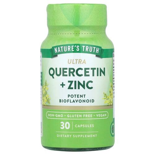 Nature S Truth Ultra Quercetin Zinc 30 Capsules