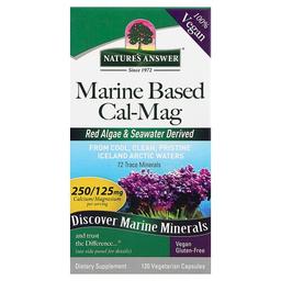 Nature S Answer Marine Based Cal Mag 120 Vegetarian Capsules