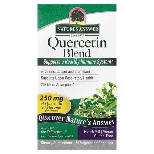 Nature S Answer Quercetin Blend 60 Vegetarian Capsules