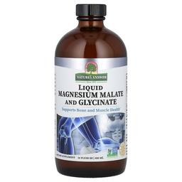 Nature S Answer Liquid Magnesium Malate And Glycinate 16 Fl Oz 480 Ml