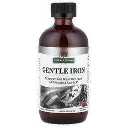 Nature S Answer Gentle Iron Natural Mixed Berry 8 Fl Oz 240 Ml