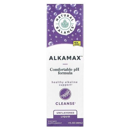Natural Balance Alkamax Comfortable Ph Liquid Formula Unflavored 1 Fl Oz 30 Ml
