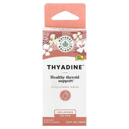 Natural Balance Thyadine Unflavored 0 5 Fl Oz 15 Ml