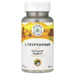Natural Balance L Tryptophan 60 Vegcaps 500 Mg Per Capsule