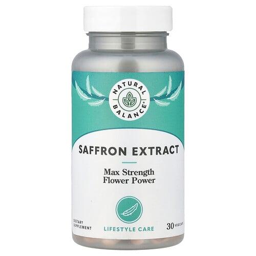 Natural Balance Saffron Extract 30 Vegcaps 100 Mg Per Vegcap