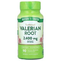 Nature S Truth Valerian Root 90 Quick Release Capsules 1 200 Mg Per Capsule