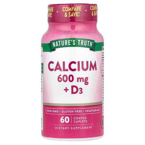 Nature S Truth Calcium D3 60 Coated Caplets