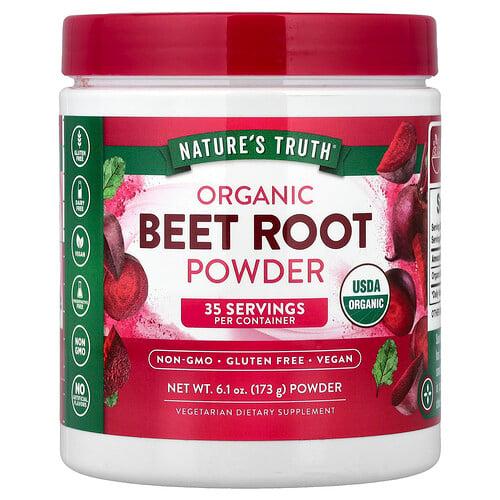 Nature S Truth Organic Beet Root Powder 6 1 Oz 173 G