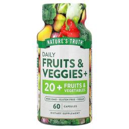 Nature S Truth Daily Fruit Veggies 60 Capsules