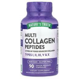 Nature S Truth Multi Collagen Peptides 90 Quick Release Capsules 500 Mg Per Capsule