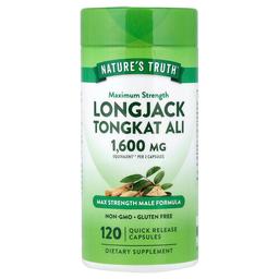 Nature S Truth Longjack Tongkat Ali 120 Quick Release Capsules 800 Mg Per Capsule