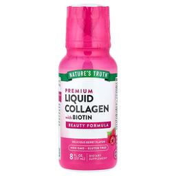 Nature S Truth Premium Liquid Collagen With Biotin Delicious Berry 8 Fl Oz 237 Ml