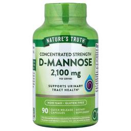 Nature S Truth D Mannose 90 Quick Release Capsules 700 Mg Per Capsule