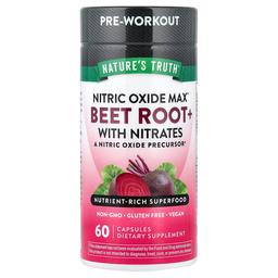 Nature S Truth Nitric Oxide Max Beet Root With Nitrates 60 Capsules